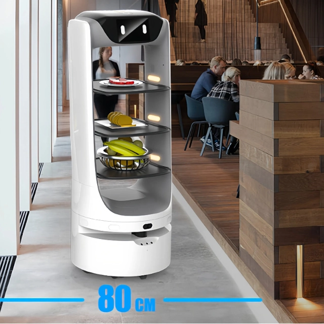 AIsirRobot Food Delivery Service Robot02