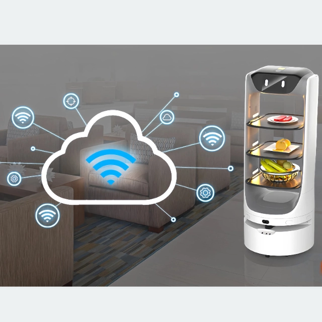 AIsirRobot Food Delivery Service Robot03