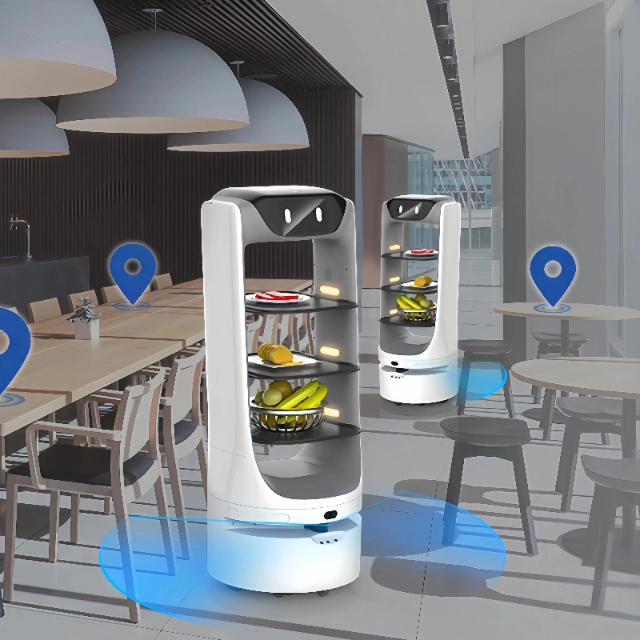 AIsirRobot Food Delivery Service Robot04