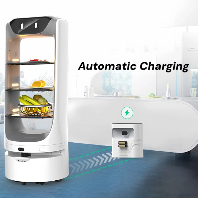 AIsirRobot Food Delivery Service Robot06